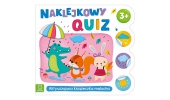 Naklejkowy quiz 3+. Aktywizująca książeczka malucha. Aksjomat