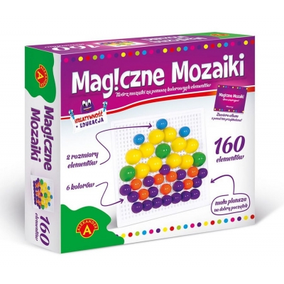 Kreatywna Zabawka Magiczne Mozaiki 160 Alexander