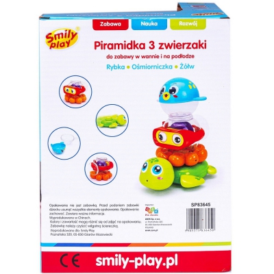 Wesoła Piramidka Do Kąpieli SP83645 Smily Play