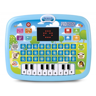 Tablet Dotykowy Edukacyjny Pad dla dzieci Edu ekran LED 128738 Artyk