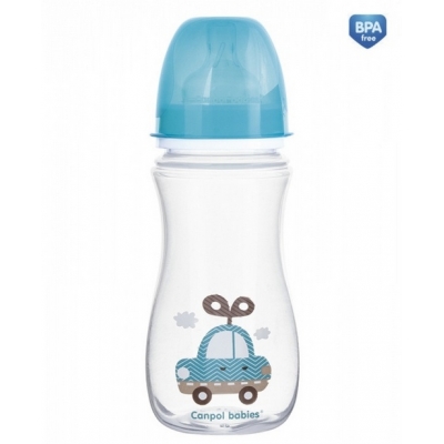 Butelka Szerokootworowa Antykolkowa EasyStart 300 ml z kolekcji TOYS 35/222 Canpol Babies