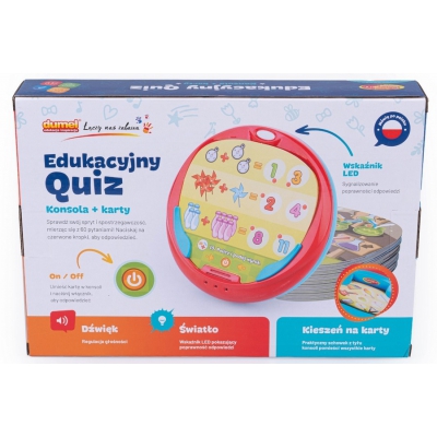 Edukacyjny Quiz DD62432 Dumel Discovery