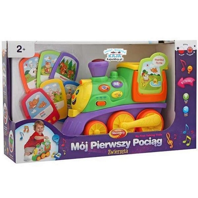 Mój Pierwszy Pociąg Zwierzęta DD42317 Dumel Discovery