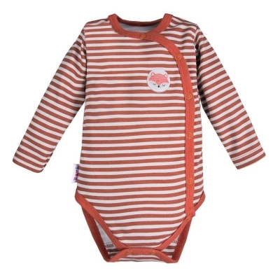 Body rozpinane w Paski ADVENTURE Rude rozmiar 62 / Eevi