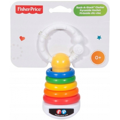 Piramidka z kółek - Grzechotka DFR09 Fisher-Price