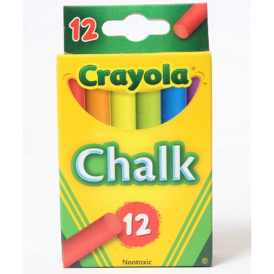 Kreda Crayola 12 sztuk szkolna tablicowa