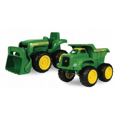 TOMY John Deere Wywrotka i Traktor 18m+ 35874