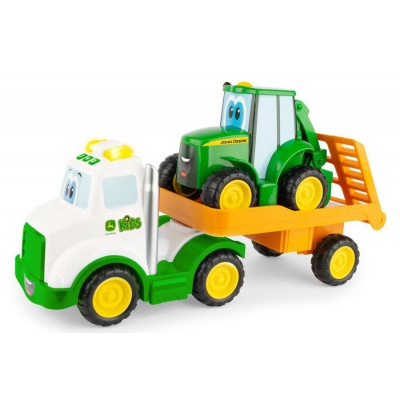 John Deere Laweta z Traktorem Johnym 47207 Tomy