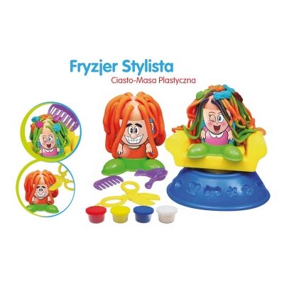 Ciasto-Masa Plastyczna Fryzjer Stylista SP83571 Smily Play