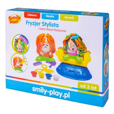 Ciasto-Masa Plastyczna Fryzjer Stylista SP83571 Smily Play