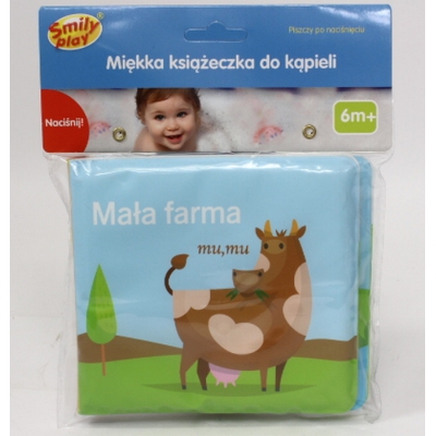 Miękka Książeczka Do Kąpieli Mała Farma SP83973 Smily Play