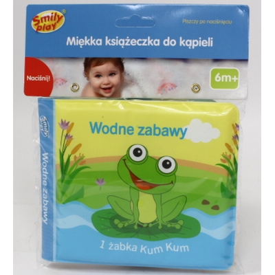 Miękka Książeczka Do Kąpieli Wodne Zabawy SP83976 Smily Play