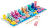 Montessori Drewniana Zabawka Edukacyjna SP84019 Smily Play