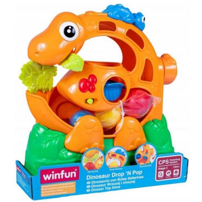 Dinozaur z Piłeczkami 000629 Smily Play / Winfun