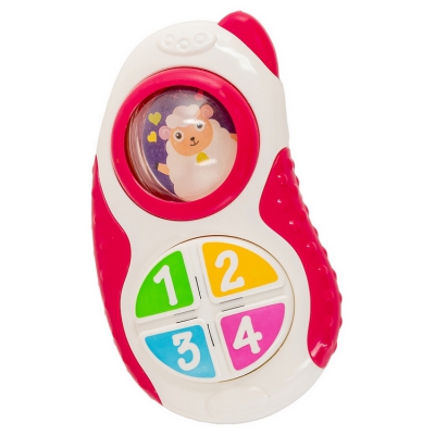 Telefon Interaktywny Różowy SP83931 Smily Play