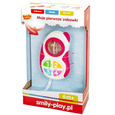 Telefon Interaktywny Różowy SP83931 Smily Play