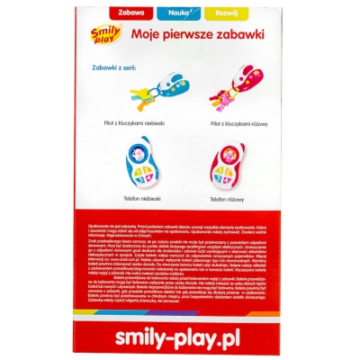 Telefon Interaktywny Różowy SP83931 Smily Play