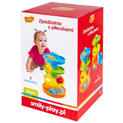 Zjeżdżalnia z piłeczkami SP83964 Smily Play