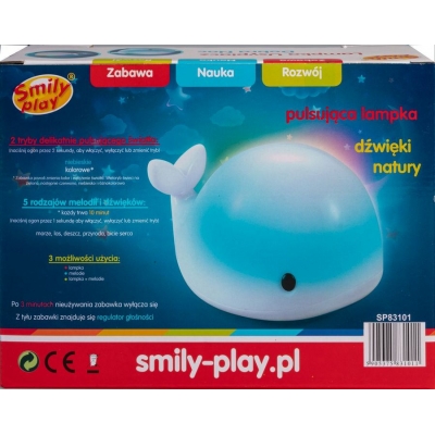 Lampka Usypiacz DOBRA NOC SP83101 Smily Play