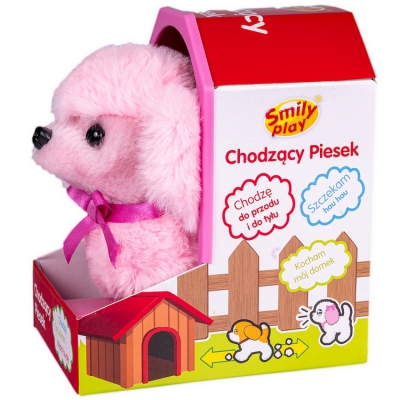 Piesek Pudel Szczeka I Chodzi SP83715 Smily Play