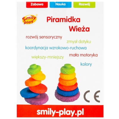 Piramidka Wieża SP84504 Smily Play