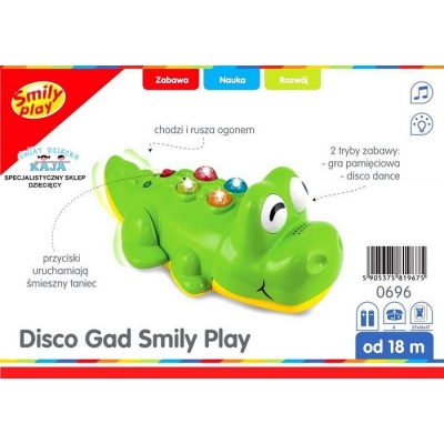 DISCO GAD Zabawka Interaktywna 0696 Smily Play