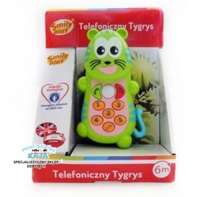 TELEFONICZNY TYGRYS Smily Play Telefonik S16545