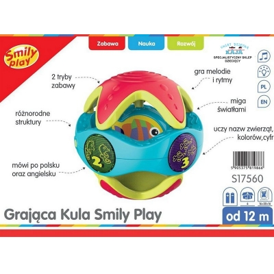 GRAJĄCA KULA S17560 Smily Play