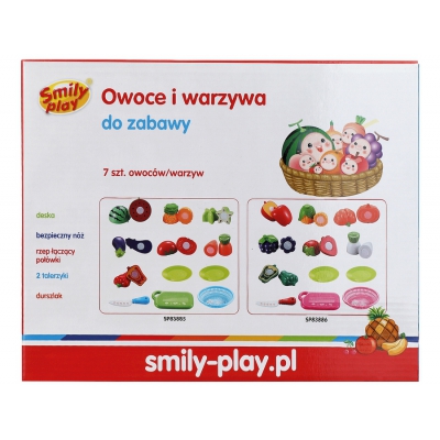 Owoce i Warzywa do zabawy SP83886 Smily Play