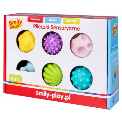 Piłeczki Sensoryczne SP83399 Smily Play