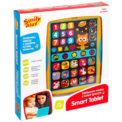 Smart Tablet Zdobywam Wiedzę z Kotem Ignacym SP98276 Smily Play