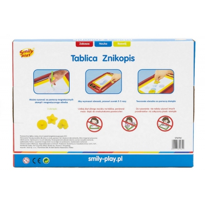 Tablica Znikopis Niebieska SP83442 Smily Play