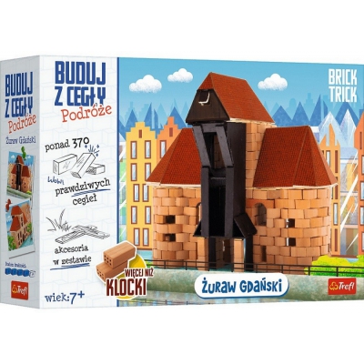 Brick Trick Podróże. Buduj z cegły. Żuraw Gdański 61385 Trefl