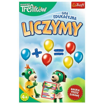 Gra Edukacyjna Liczymy - Rodzina Treflików 02257 Trefl