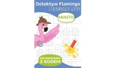 Detektyw Flamingo i Tajemnicze Szyfry. Kolorowanki z kodem. Miasto 66010 / TREFL