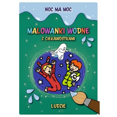 Noc ma moc. Malowanki wodne z ciekawostkami. Ludzie 09840 / TREFL