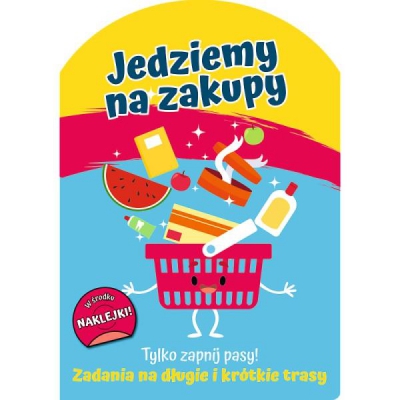 Tylko zapnij pasy! Zadania na długie i krótkie trasy. Jedziemy na zakupy 66546 / TREFL