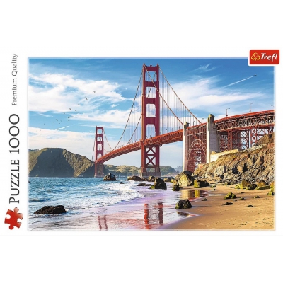 Puzzle 1000 elementów Most Golden Gate, San Francisco, USA 10722 Trefl