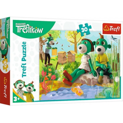 Puzzle 30 elementów Trefliki nad stawem 18265 Trefl