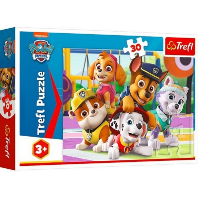 Puzzle 30 elementów Psi Patrol zawsze na czas 18286 Trefl