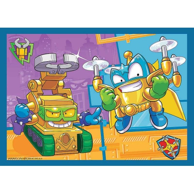 Puzzle 4 w 1 SuperThings Super Akcja 34390 Trefl