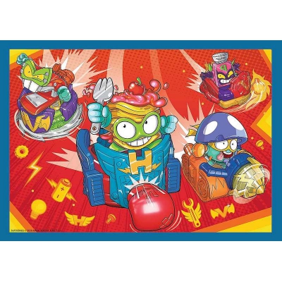 Puzzle 4 w 1 SuperThings Super Akcja 34390 Trefl