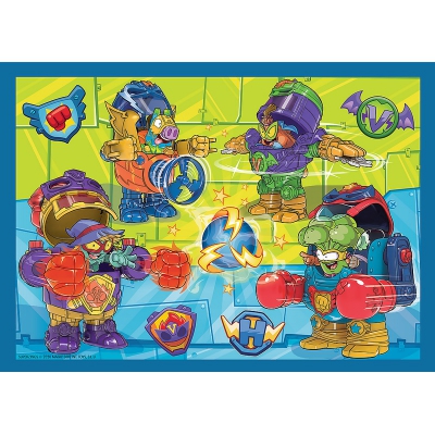 Puzzle 4 w 1 SuperThings Super Akcja 34390 Trefl