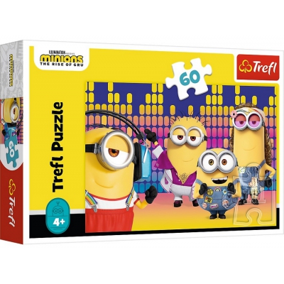 Puzzle 60 elementów - Minionki Rozrabiają 17346 Trefl