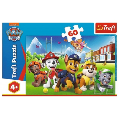 Puzzle 60 el. Psi Patrol. Na polanie 17375 Trefl