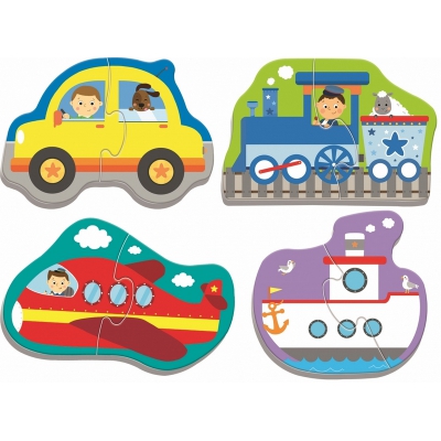 Puzzle Baby Pojazdy transportowe 36075 Trefl