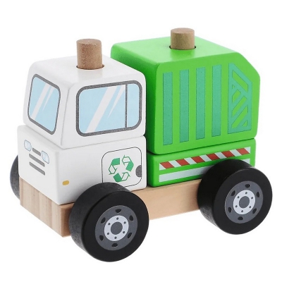 Garbage Truck Zabawka Drewniana 61764 Trefl