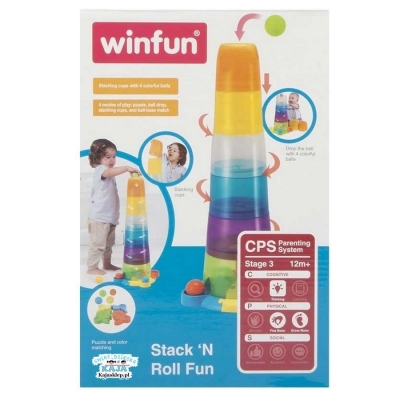 WIEŻA Z PIŁECZKAMI 000737 Smily Play / Winfun