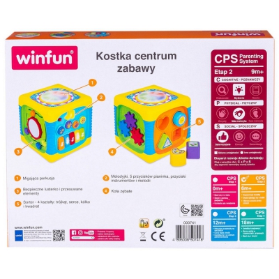 Kostka Centrum Zabawy 000741 Smily Play / Winfun