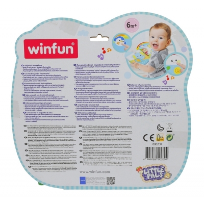 Sensoryczna Książeczka DŻUNGLA 000200 Winfun / Smily Play